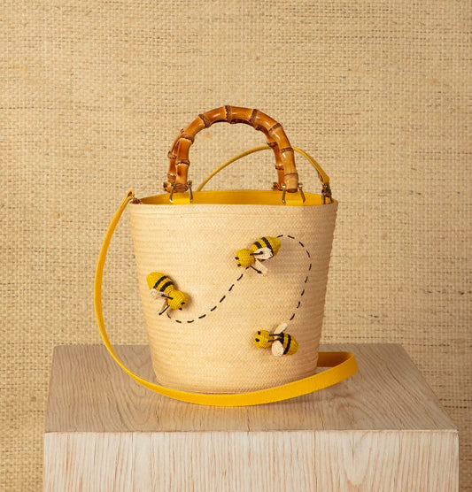 Bee bucket bag