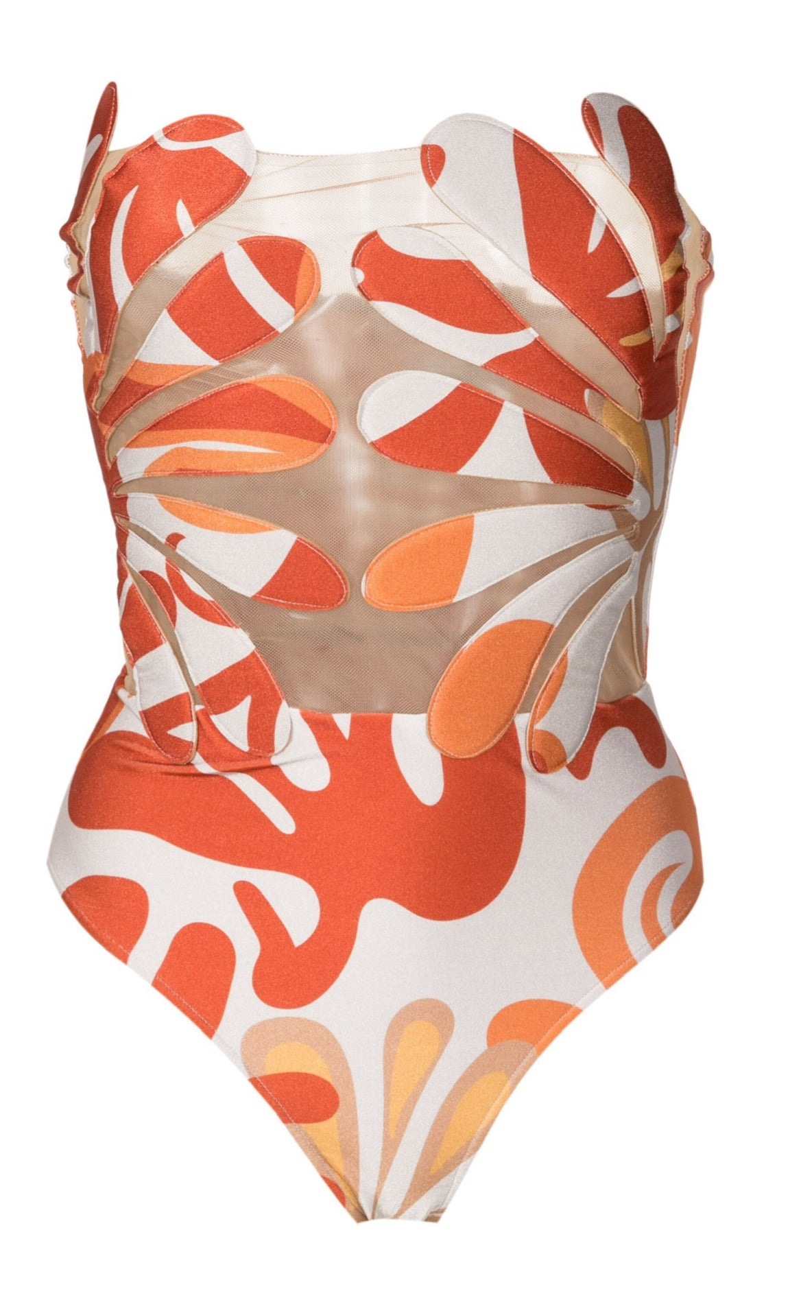 Algae Strapless Swimsuit
