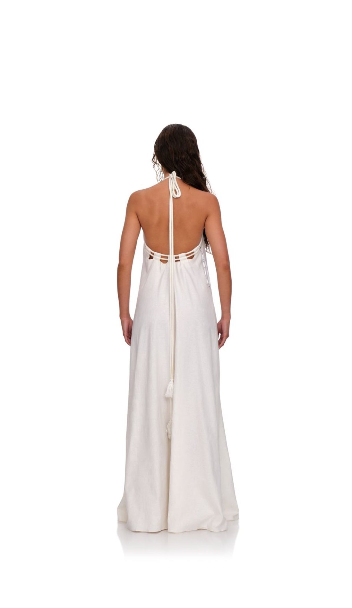 essi maxi dress Andrea Iyamah Essi Maxi Dress Swim Cover-Up In Limestone - 65% Off