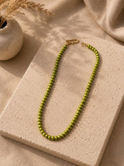 Olive Glow Necklace